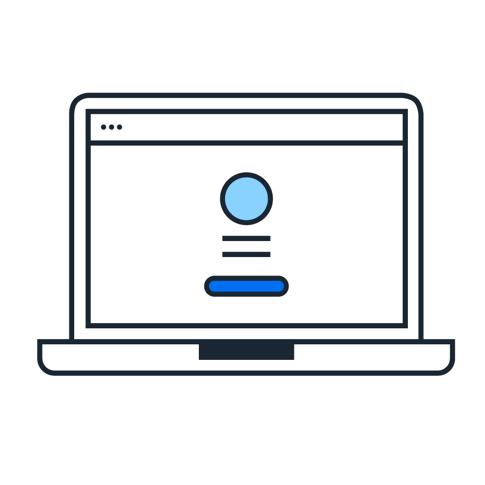 Laptop pictogram